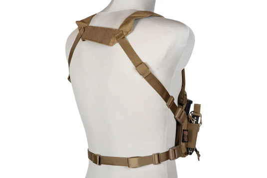 micro chest rig mpc tan 