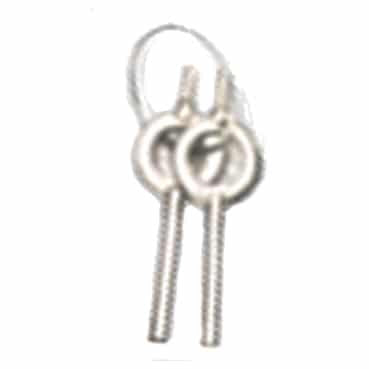 chiavi per manette in acciaio inox 