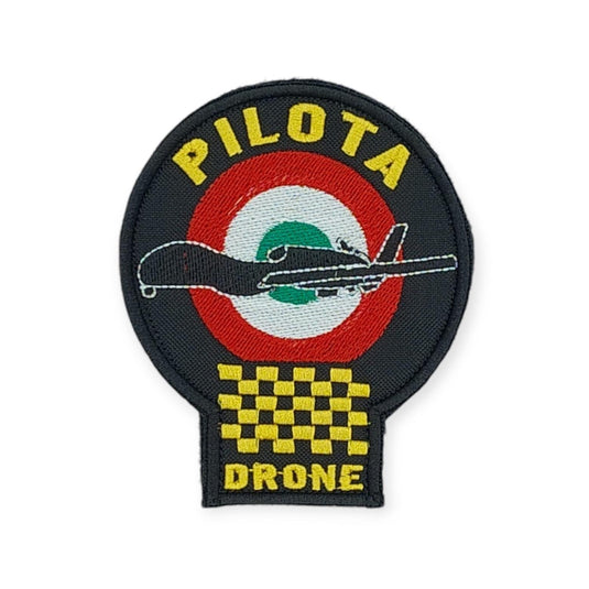 Distintivo ricamato PILOTA DRONE Aereonautica Militare 