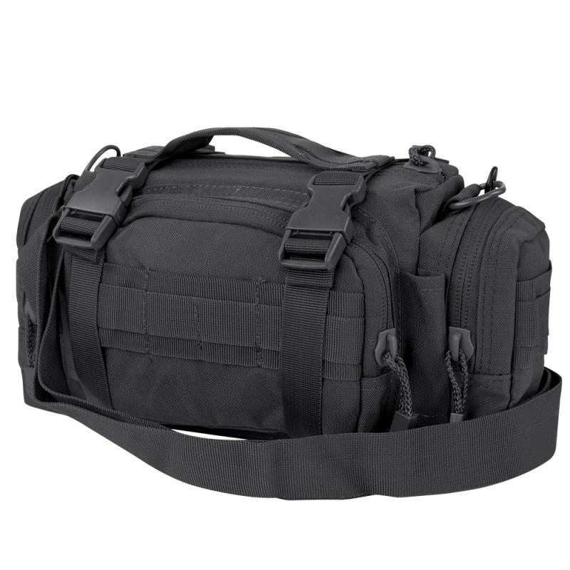 Carica immagine in Galleria Viewer, marsupio borsa multiuso sistema molle nero 
