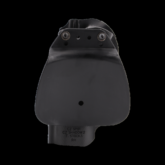 ghost civilian holster fondina per uso sportivo in colore nero<BR/>per Beretta APX  A1 RDO (CON E SENZA OTTCA SUL CARRELLO) DESTRA 