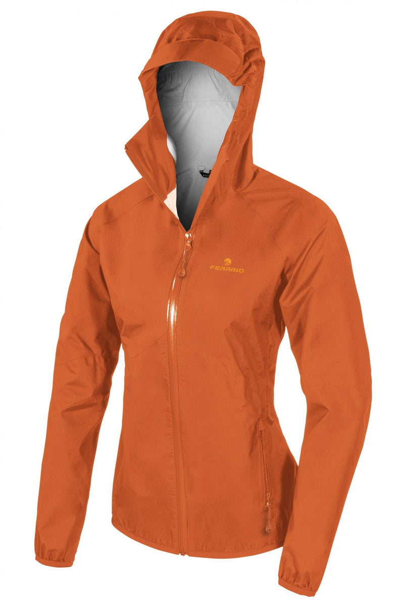 Load image into Gallery viewer, FERRINO Kunene giacca/guscio donna impermeabile WARM ORANGE 
