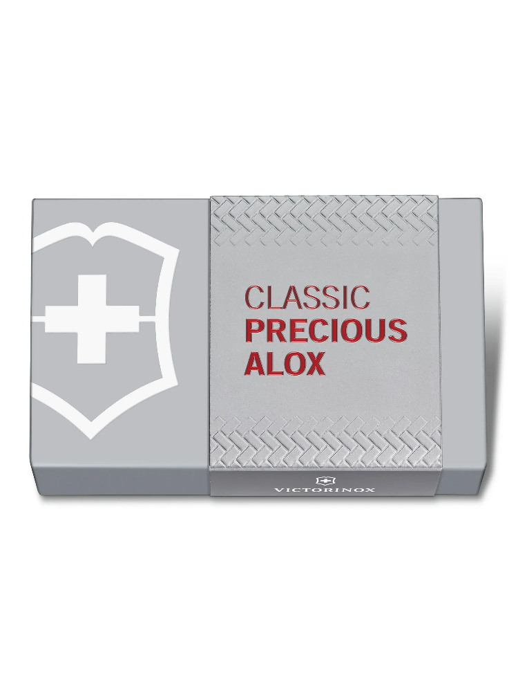 Carica immagine in Galleria Viewer, victorinox classic precious alox - edizione limitata 2021 in scatola regalo ICONIC RED 
