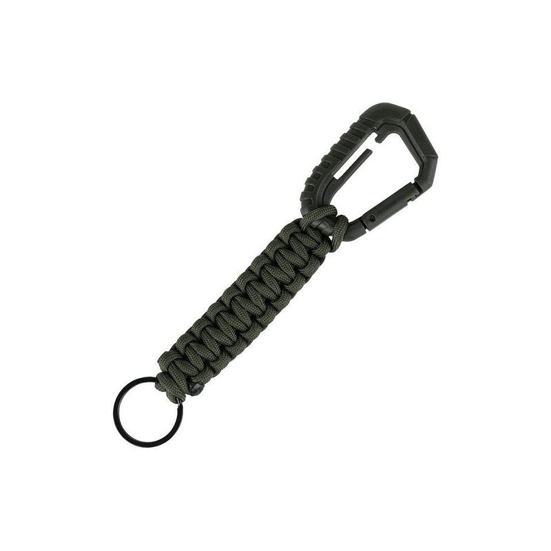 Carica immagine in Galleria Viewer, tactical paracord keychain VERDE OLIVA 
