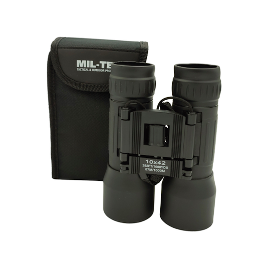 binocolo pieghevole10x42 con custodia 