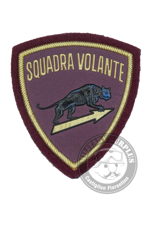 distintivo plastificato polizia squadra volante 