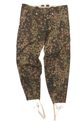 Pantalone da campo m44 pea camo tedesco della seconda guerra mondiale 