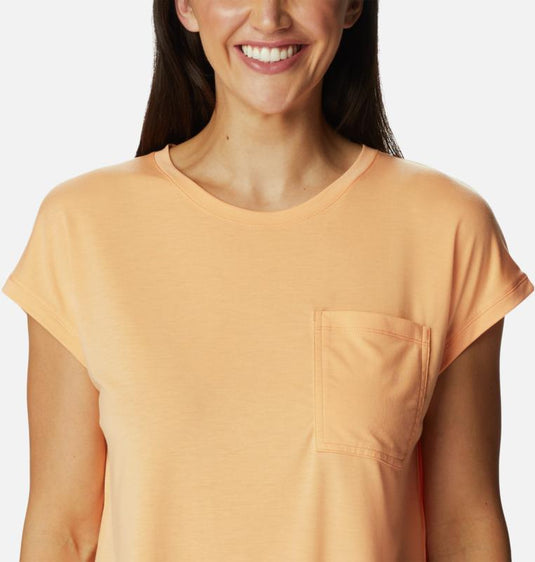 boundless trek™ short sleeve tee columbia da donna pesca 