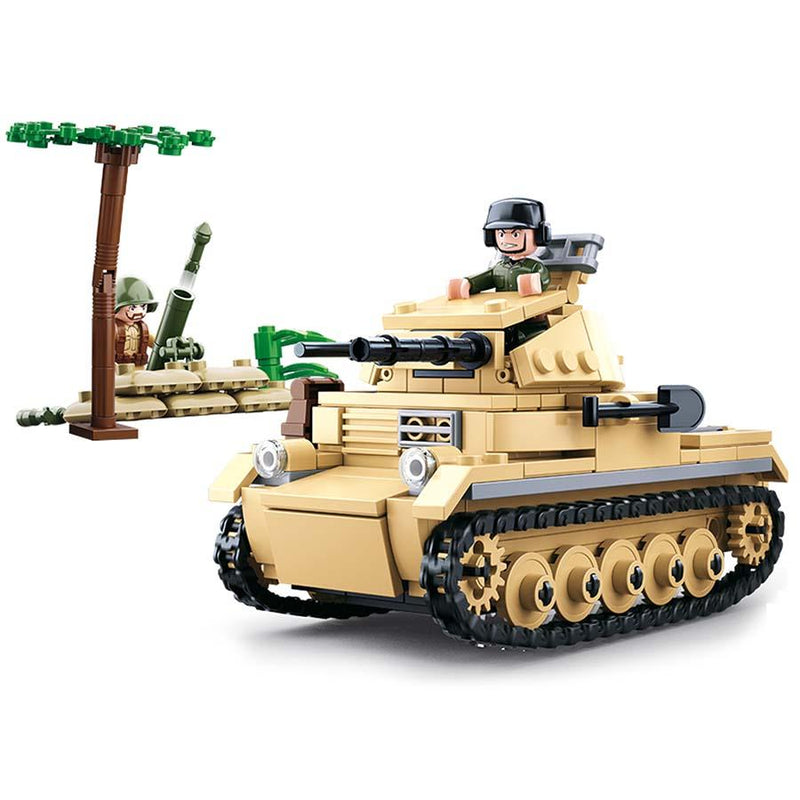 Load image into Gallery viewer, sluban wwii small german tank m38-b0691 #16096 

