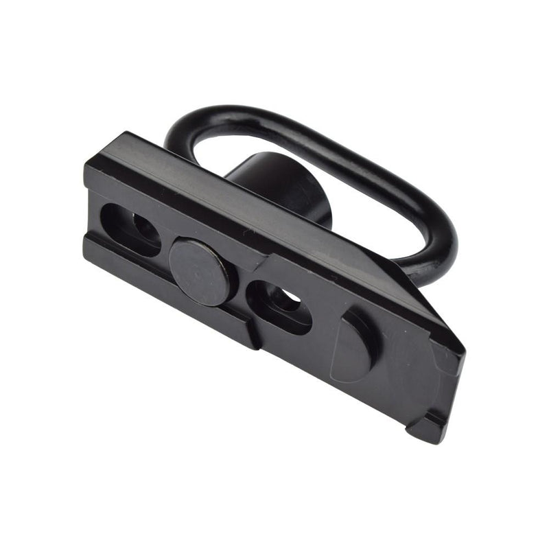 Load image into Gallery viewer, JS-TACTICAL gancio cinghia qd con attacco KEYMOD nero 
