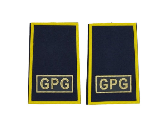 Guaina tubolare GUARDIA GIURATA -GPG- BORDATA di GIALLO 
