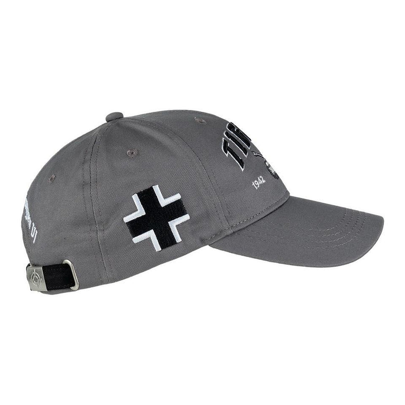 Load image into Gallery viewer, Cappello Baseball Cap Tiger Tank grey 
