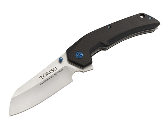 Pieghevole TOKISU  manico g10 lama cm. 10 