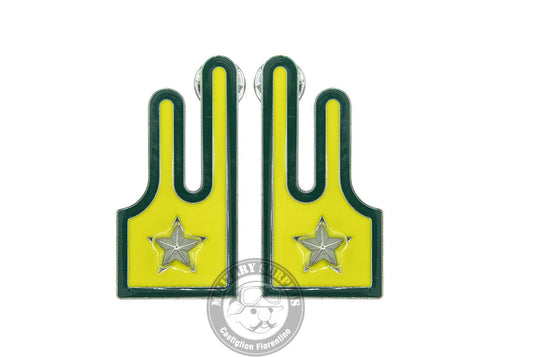 Mostrine metallo Guardia di Finanza con clip 