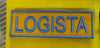 RESCUE Qualifiche ricamate misericordie giallo ciano LOGISTA