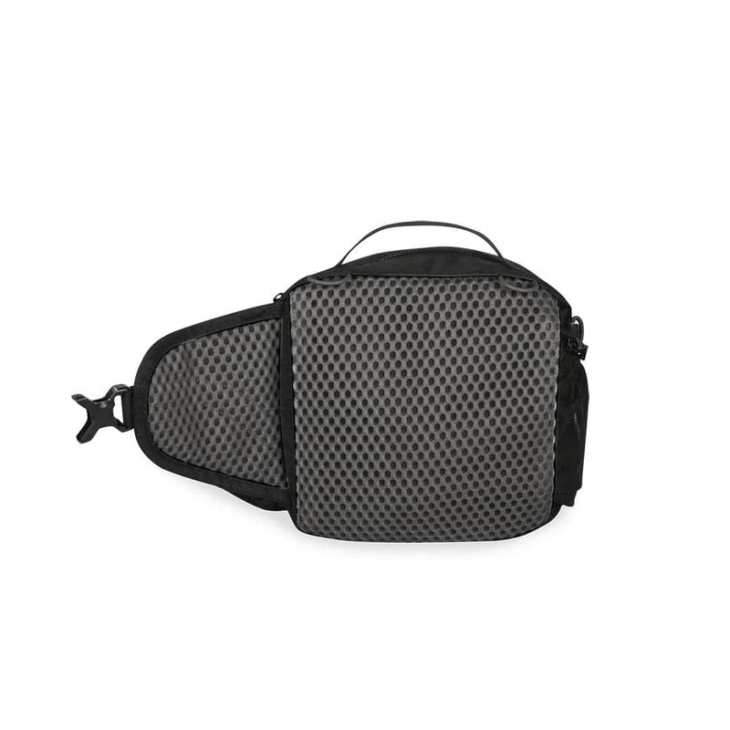 Carica immagine in Galleria Viewer, Marsupio DELTA  in nylon rip-stop NERO 
