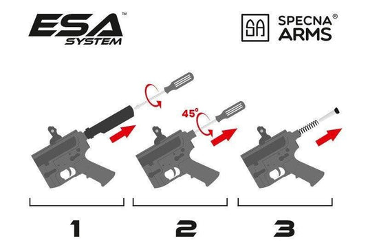 sa-c12 pdw core™ carbine replica - half-tan 