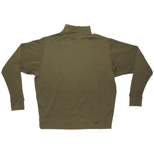 maglia termica dolcevita in polyester  usata gb originale fr afv,  turtleneck 