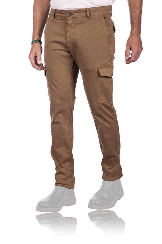 smithy's pantaloni cargo uomo Fango 
