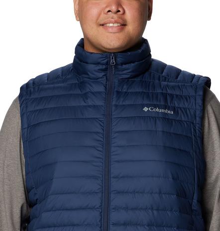 Gilet ripiegabile COLUMBIA Silver Falls™ II da uomo - Taglia forte BLU COLLEGIATE NAVY 