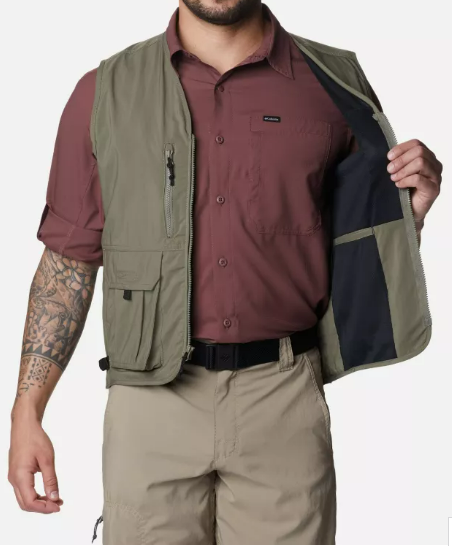 Load image into Gallery viewer, Gilet Silver Ridge™ utility vest Columbia Sportswear STONE GREEN 
