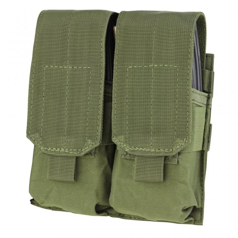 Load image into Gallery viewer, portacaricatore doppio molle ma4 VERDE 
