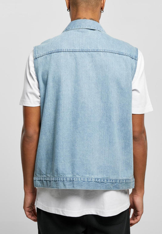 Denim Vest LIGHTER WASHWED 