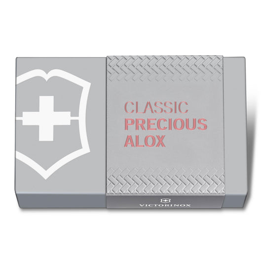 victorinox classic precious alox - edizione limitata in scatola regalo - 