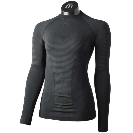 maglia girocollo manica lunga donna - warm control skintech 