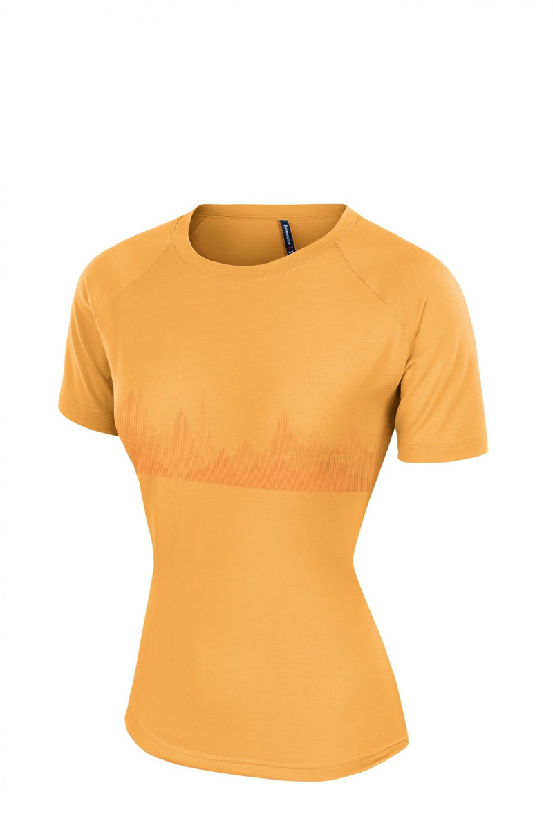 Carica immagine in Galleria Viewer, Ferrino Coruel t-shirt tecnica da donna Light Orange 
