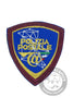 RANKS Embroidered shield patch POSTAL POLICE