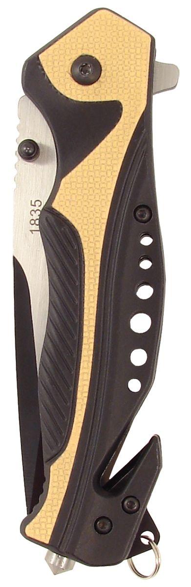 Carica immagine in Galleria Viewer, SNAP rescue knife giallo e nero con tagliacinture e frangivetro 
