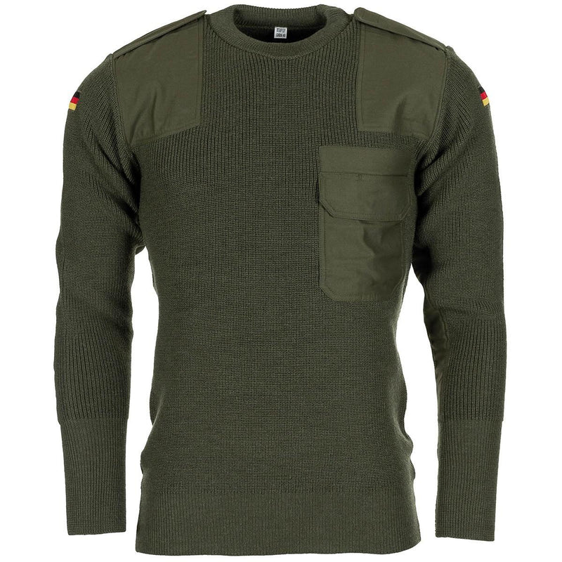 Load image into Gallery viewer, maglione in lana originale esercito tedesco nuovo con taschino 
