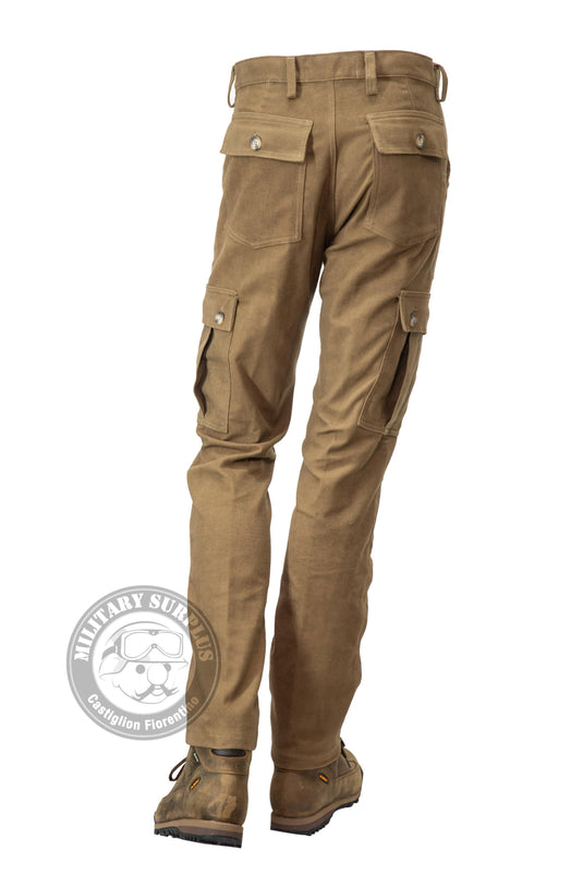 Pantalone Fustagno GUIDORICCIO Stretch Beige 