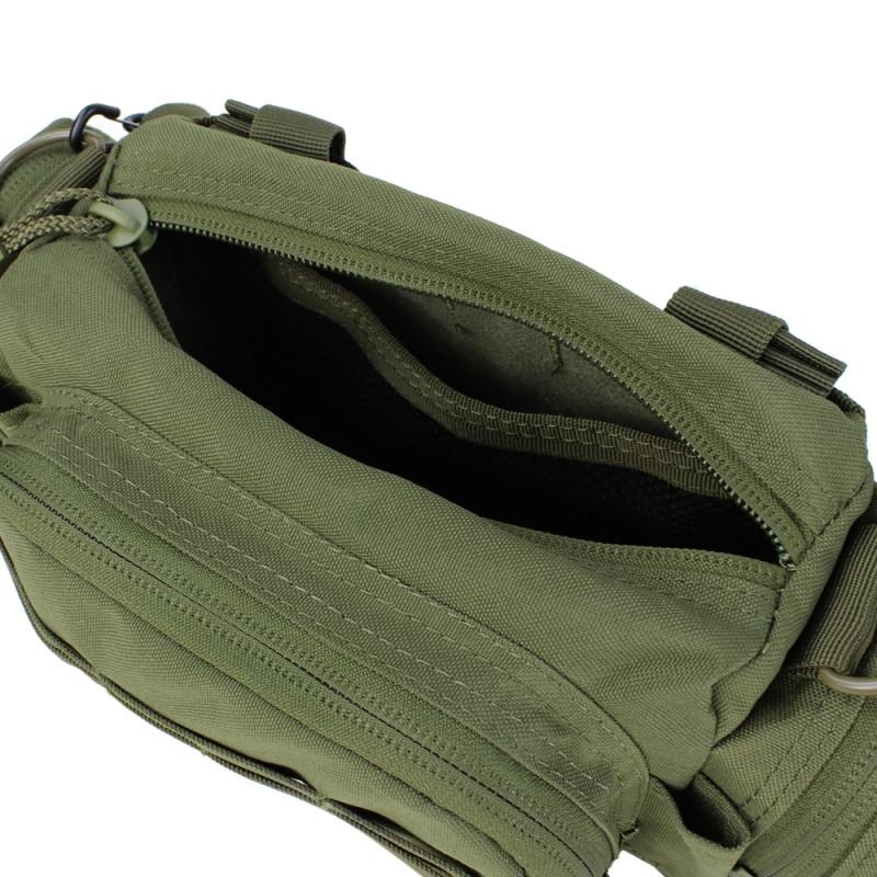 Carica immagine in Galleria Viewer, marsupio borsa multiuso sistema molle nero 
