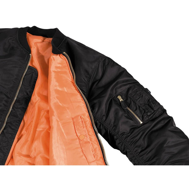 Carica immagine in Galleria Viewer, bomber ma1 basic fodera arancio 
