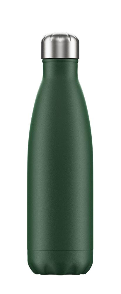 bottiglia termica inox capacita' 0.5 l COLORE VERDE<BR/> 