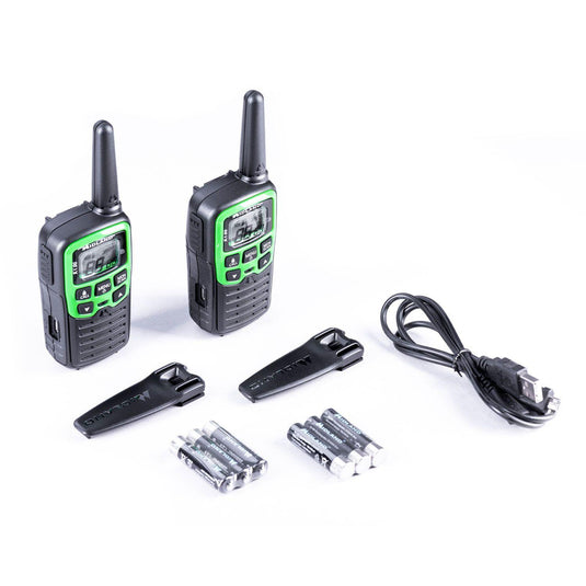xt30 -2radio pmr446+6 batt+cavo usb 2vie+<BR/>clip<BR/> 