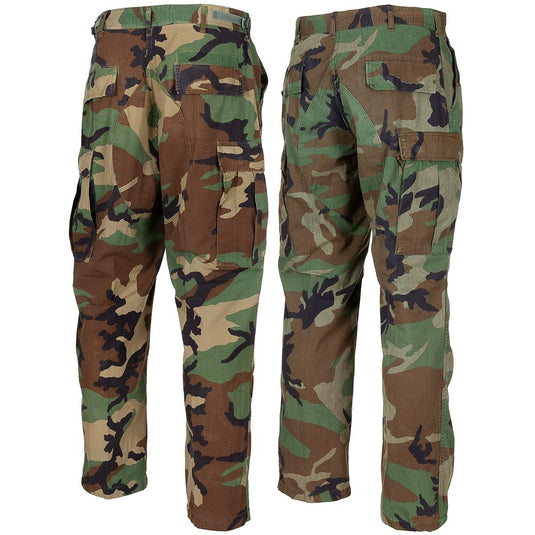 us bdu pantaloni da combattimento esercito americano usati 