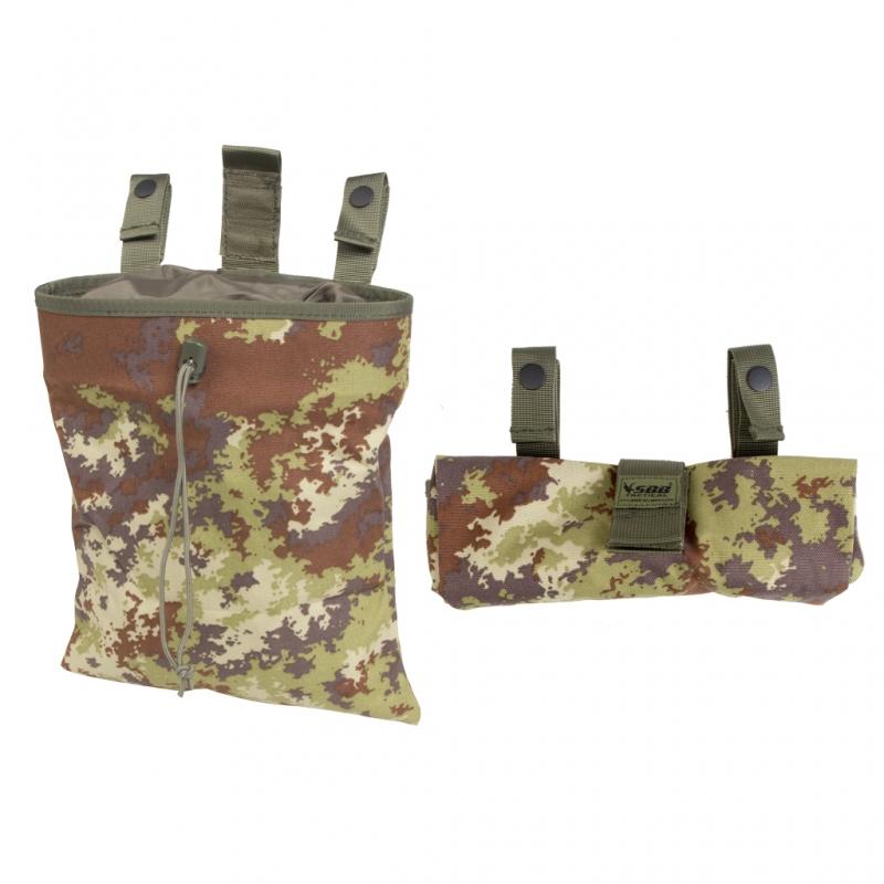 Load image into Gallery viewer, tasca richiudibile porta caricatori esausti in cordura VEGETATO ITALIANO<BR/> 
