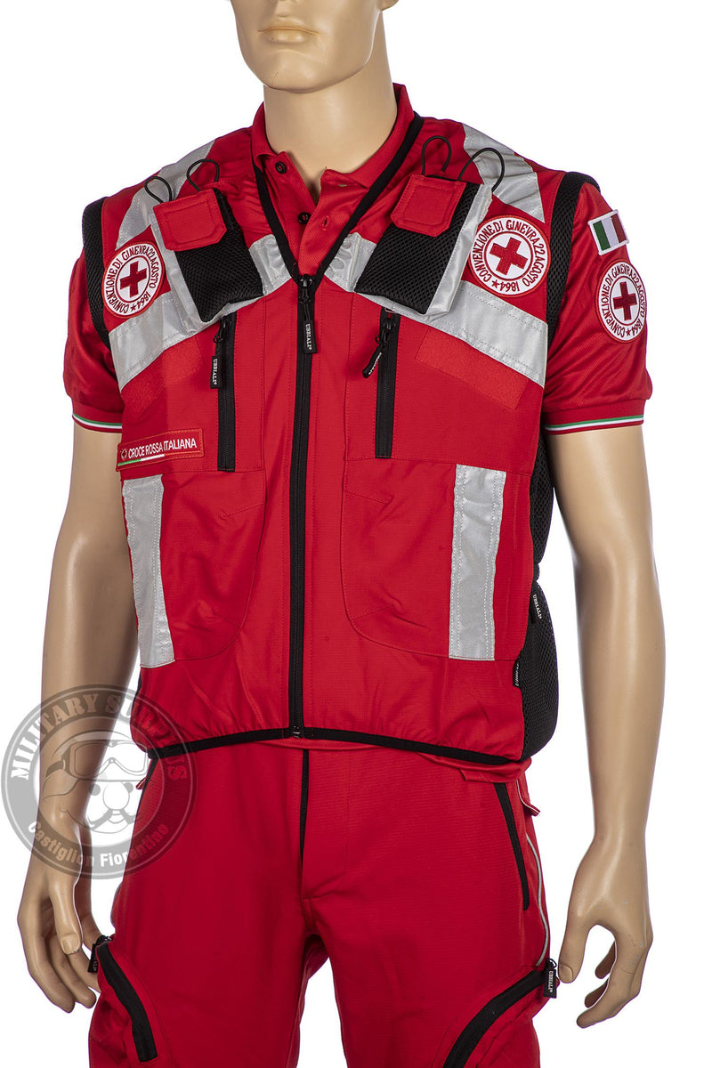 Carica immagine in Galleria Viewer, Gilet tecnico operativo da soccorso Croce Rossa Italiana 
