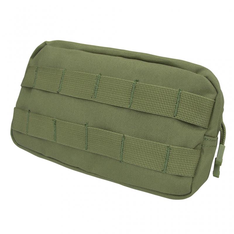 Carica immagine in Galleria Viewer, utility pouch orizzontale ma8 VERDE OLIVA 

