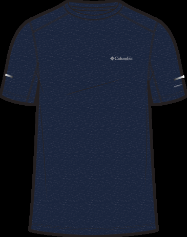 t-shirt tecnica alpine chill™ zero da uomo COLLEGIATE NAVY<BR/> 
