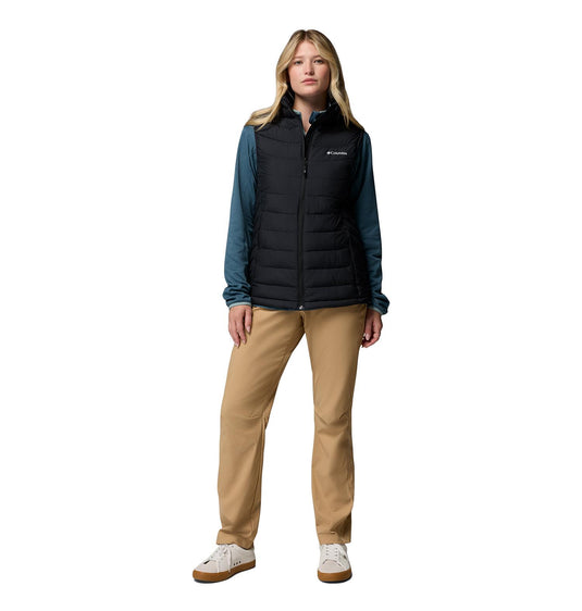 Gilet imbottito Powder Lite™ II da donna Nero 