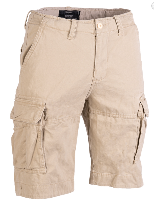 Load image into Gallery viewer, US vintage shorts stone washed KAKI<BR/> 
