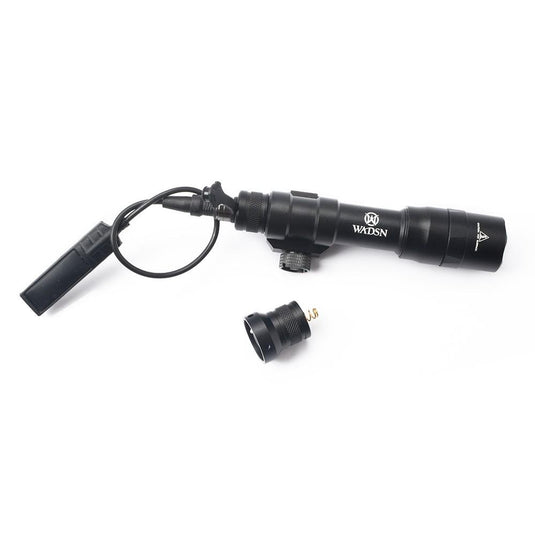 wadsn torcia tattica led dual fuel nera 