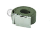VEGA cotton webbing belt h.4 cm. neutral green buckle