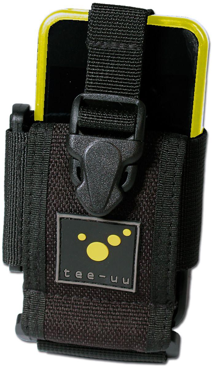 Load image into Gallery viewer, Ring portaradio portacellulare in cordura nero 
