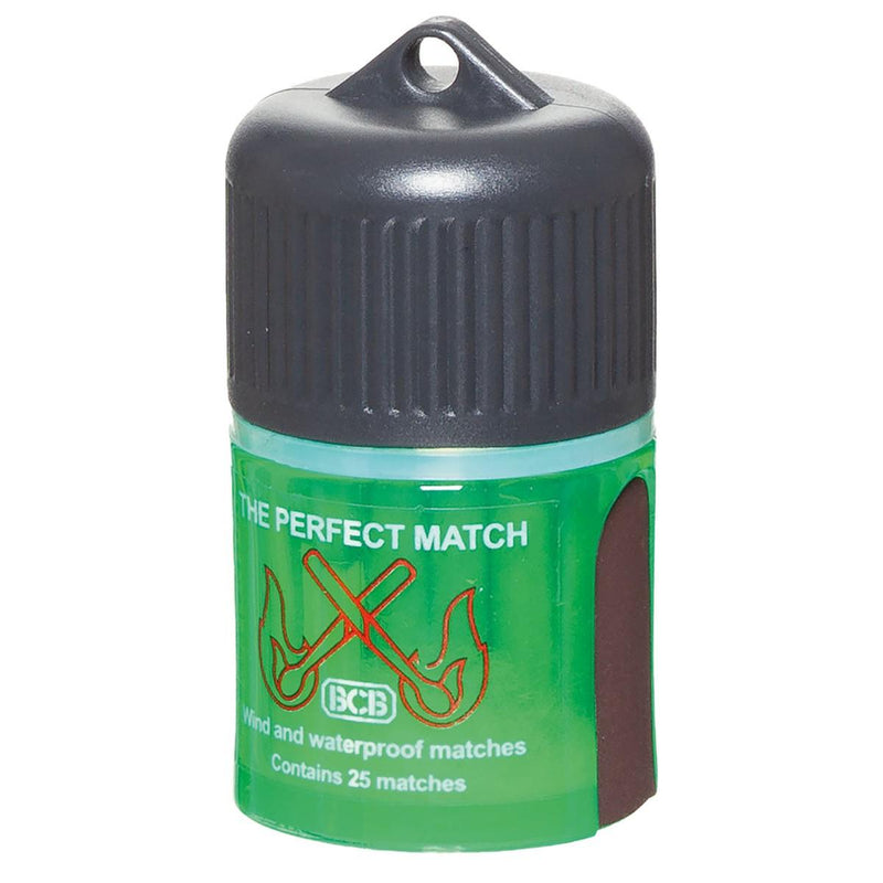 Carica immagine in Galleria Viewer, BCB fiammiferi antivento e impermeabili, con scatola,  25 pz. 

