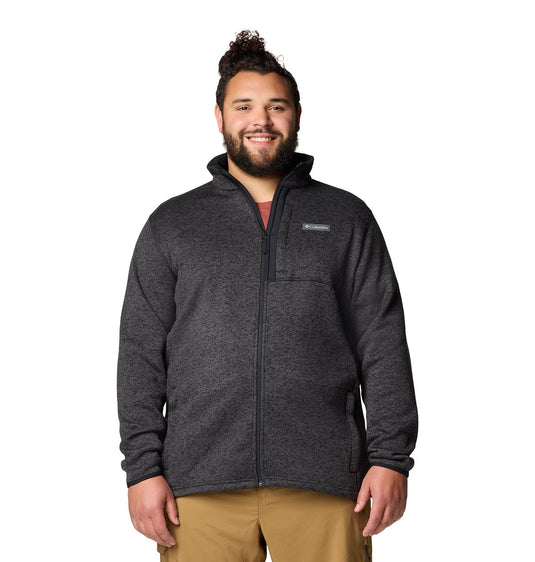 Giacca in pile Sweater Weather™ II da uomo -  taglie forti Nero 